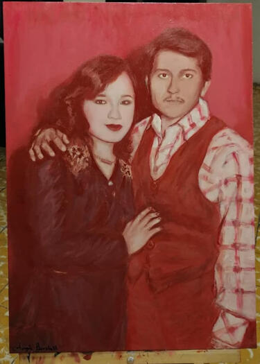 Pedido. Pintura acrílica sobre lienzo