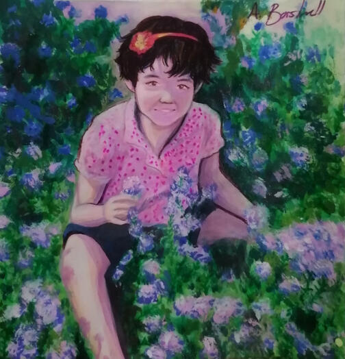 La niña en la verbena